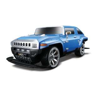  Maisto 110 R/C Hummer Hx   Blue Toys & Games