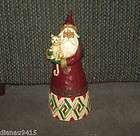   Heartwood Creek Enesco Bells on Bobtail Ring Santa Jingle Figurine