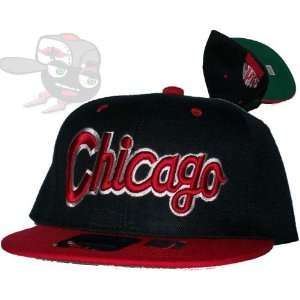  Chicago Bk/Rd. Script Snapback Hat Cap 