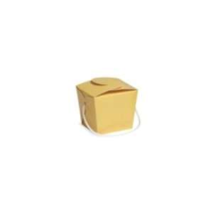  Quart Size Chinese Takeout Pail   yellow Case Pack 7 