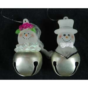  Jingle Buddies bride and groom ornaments   set of 12 