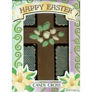 Palmer Happy Easter Milk Chocolate Cross White 2.50 Ounce  