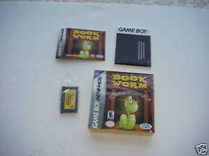 Bookworm (Game Boy Advance, 2004) COMPLETE DS 096427013280  