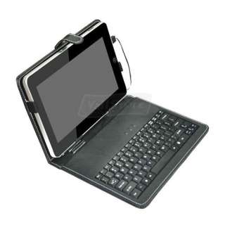 10 Tablet PC Leather Case Protecting Keyboard Stylus  