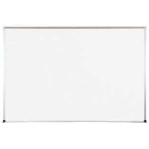   48 Thermal Fused Melamine Whiteboard with Aluminum Trim and Map Rail
