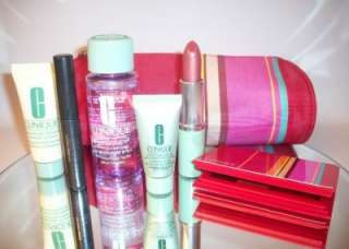 Clinique Skincare Makeup Gift Set 7pc Cream Lipstick Mascara 