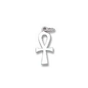 Ankh Charm in Sterling Silver
