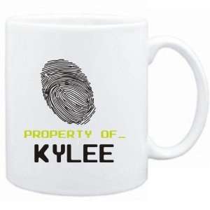 Mug White  Property of _ Kylee   Fingerprint  Female Names  