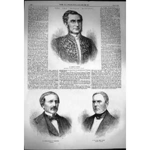   1870 French Ministry Ollivier Daru Valdrome Buffet Men
