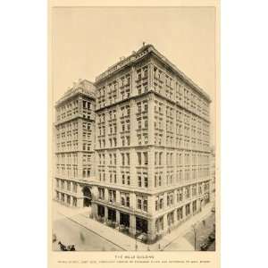  1897 Mills Building Broad Street New York City Print 