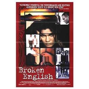 Broken English Original Movie Poster, 27 x 40 (1997)  