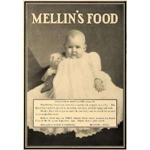  1905 Ad Catherine McNaughton Mellins Food Baby Company 