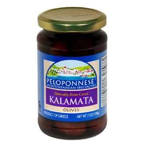 Peloponese Olives, Olives, Kalamata, 6/7 Grocery & Gourmet Food