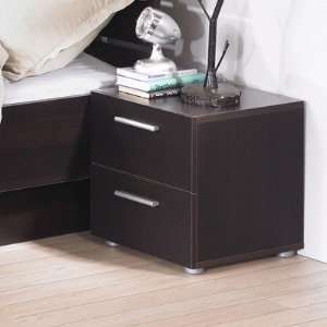   Tvilum 7007020 Austin Bedroom Nightstand in Coffee Furniture & Decor