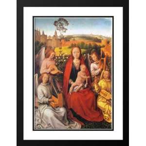  Memling, Hans 28x38 Framed and Double Matted Virgin and 