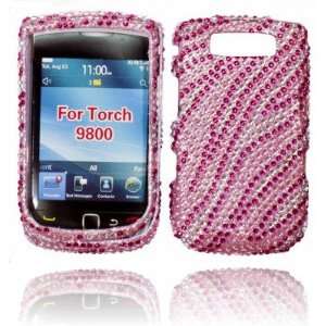   WITH SILVER SWIRLS FOR BLACKBERRY 9800. Cell Phones & Accessories
