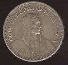 1931 B SWITZERLAND SWISS RAPPEN 5 CONFOEDERATIO HELVETICA FRANC COIN