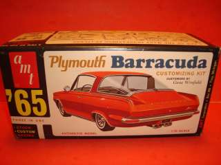 AMT 1965 Plymouth Barracuda Model Car Parts Kit  