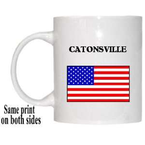  US Flag   Catonsville, Maryland (MD) Mug 