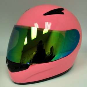   Motocross MX ATV Dirt Bike Full Face Youth Helmet Pink Automotive