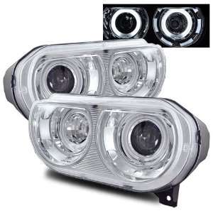   Halo Projector Headlights (Fits Halogen Light Bulbs Only) Automotive