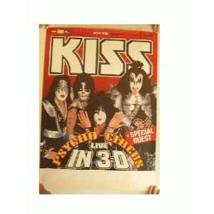  Kiss Concert Tour Poster Full Makeup Original Lineup 