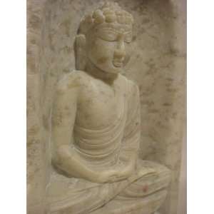    Hand Carved Stone Buddha ~ Dhyana Meditation Mudra