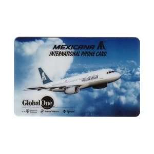  Collectible Phone Card 5u Mexicana Airlines International 