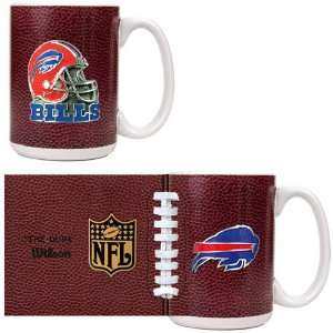 BSS   Buffalo Bills NFL 2pc GameBall Coffee Mug Set   Primary Logo 