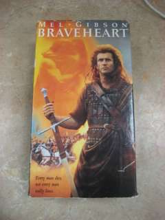 Braveheart (VHS, 1996, 2 Tape Set) 097363311836  