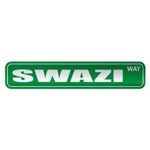   SWAZI WAY  STREET SIGN COUNTRY SWAZILAND
