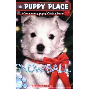 Snowball (The Puppy Place) [Paperback] Ellen Miles Books