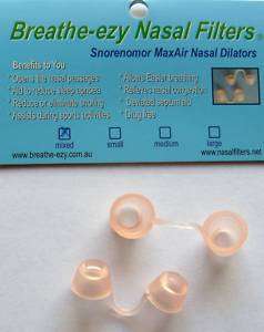 NOSE CLIPS DILATORS EASY BREATHE EXERCISE AID NO STRIPS  