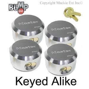   Hidden Shackle Keyed Alike Locks #6271NKA 4 BUMP PROOF Automotive