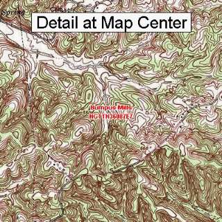  USGS Topographic Quadrangle Map   Bumpus Mills, Tennessee 