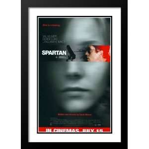  Spartan 32x45 Framed and Double Matted Movie Poster 