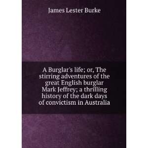 A Burglars life; or, The stirring adventures of the great 
