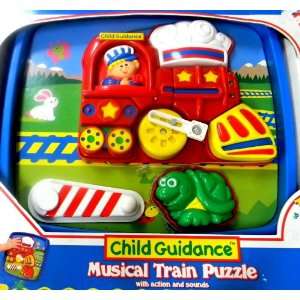   Pacific Musical Train Puzzle with Action and Sounds Toys & Games