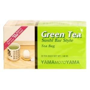 YamaMotoYama Sushi Bar Style Green Tea Bags  Grocery 