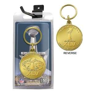  Super Bowl XLV Flip Coin Keychain