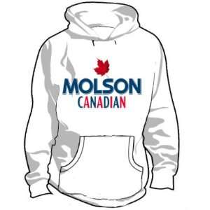  Molson Mens Hooded Sweatshirt 
