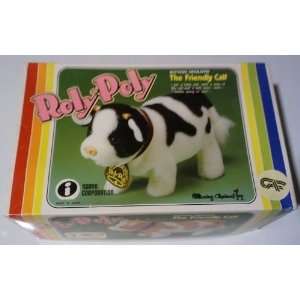  Roly Poly, The Friendly Calf; Animated Plush Toy (1983 