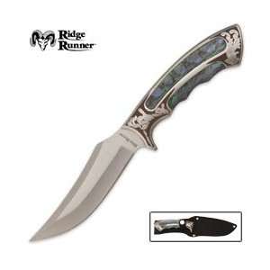   Executive Bowie Imitation Abalone with Sheath