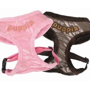  Puppia Deluxe Harness A   Pink XL (Chest 21.25 29.5 