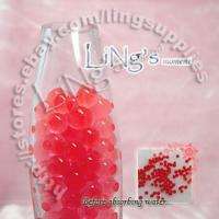 60g Crystal Jello Wedding Party Shower Vase Decoration Colors Free 
