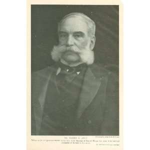    1907 Print Morris K Jesup New York Businessman 