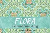   ~ FLORA ~ Lauren + Jessie Jung MODA Bouquet/Sunflower   by 1/2 yard
