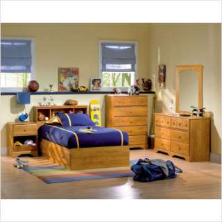 South Shore Amesbury Collection Twin Mates Bedroom Set  