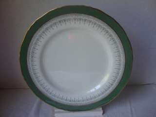 Royal Worcester Regency Green Dinner Plate  