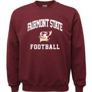 Fairmont State Fighting Falcons Maroon Youth Football Arch 